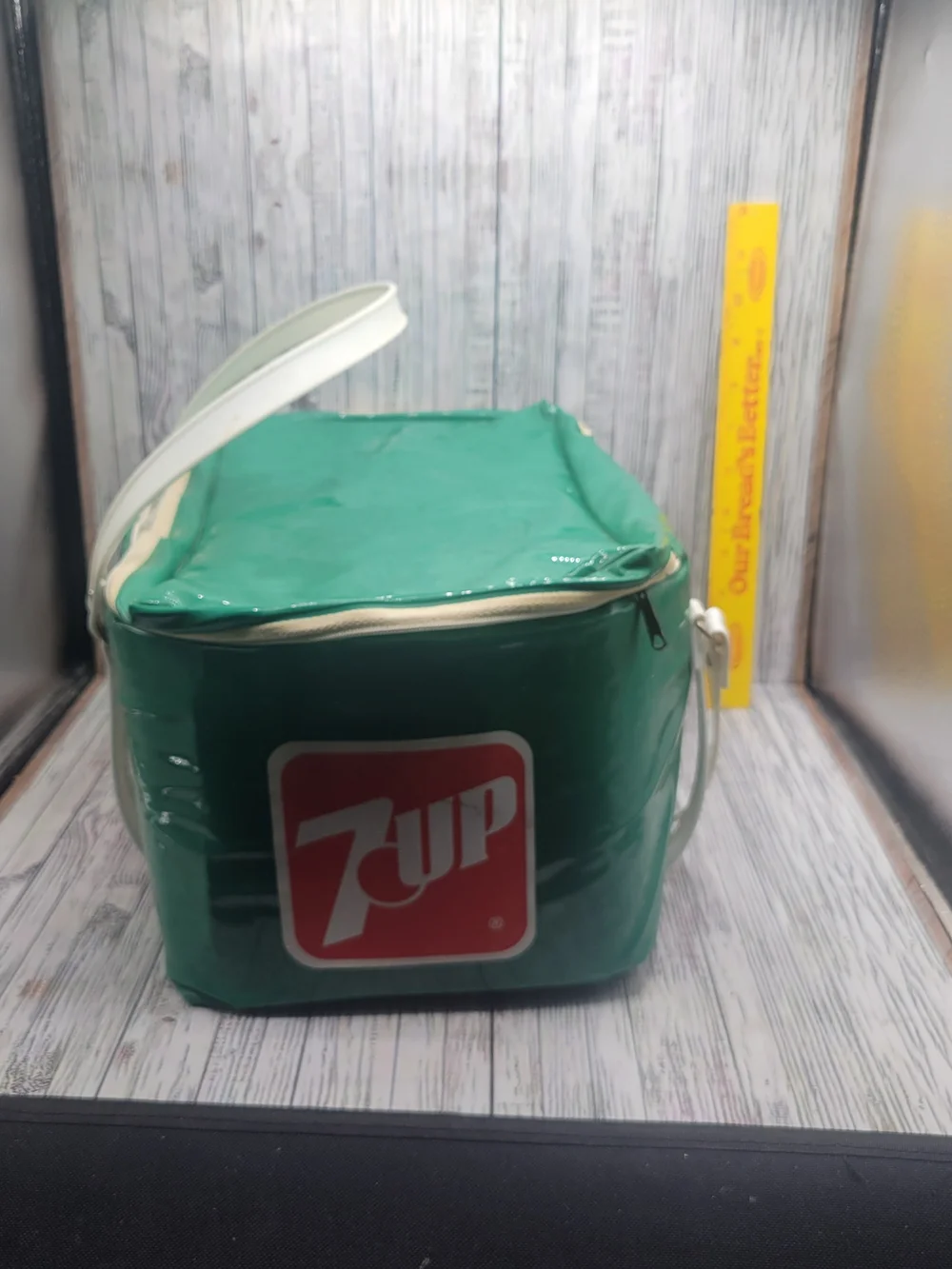 Vintage 7up Soft Sided Vinyl Cooler/Lunch Bag